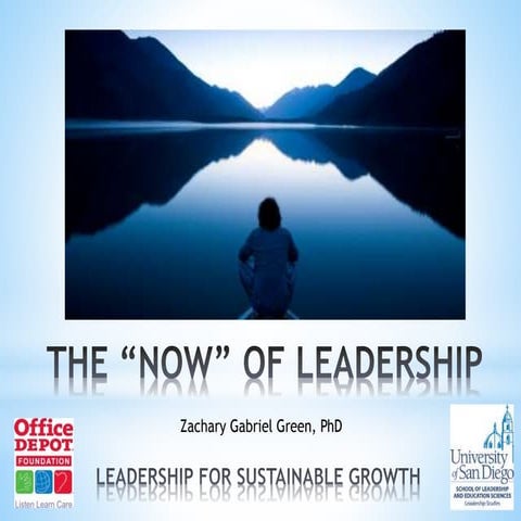 Weekend in Boca VIII - "The 'Now' of Leadership"