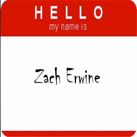 Zach erwine who am i powerpoint