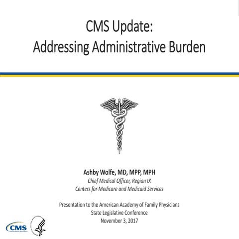 Administrative Burden: Legislative and Regulatory Advocacy to Improve Physici...