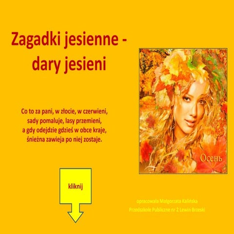 Zagadki jesienne