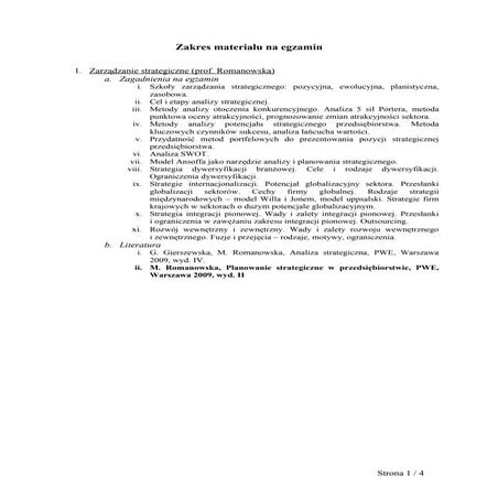 Zagadnienia Na Egzamin 1 Semestr 1 Rok Zebrane Przez  Roberta  Lacha