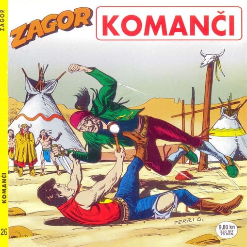 Zagor SD - 026 - Komanči