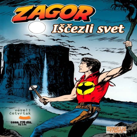 Zagor VC-107- Iščezli svet