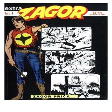Zagor Extra 001 - Zagor priča