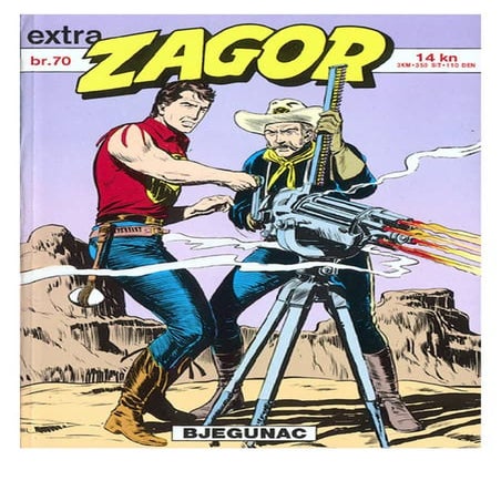 Zagor Extra 070 - Bjegunac