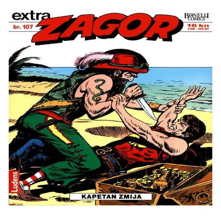 Zagor Extra 107 - Kapetan zmija