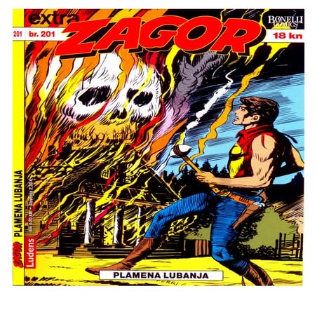Zagor Extra 201 - Plamena lubanja