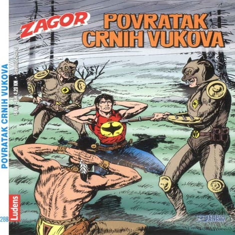 Zagor L 288 - Povratak Crnih vukova