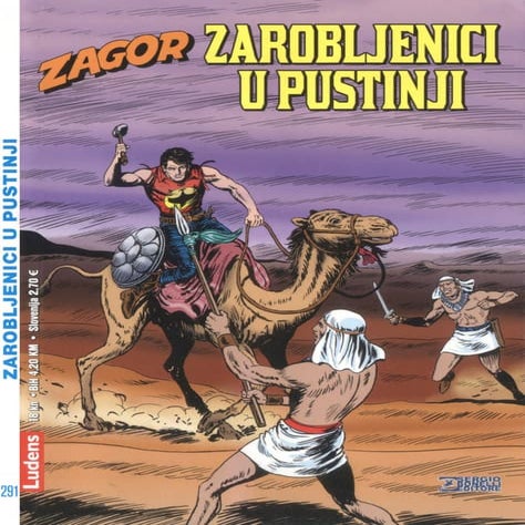 Zagor L 291 - Zarobljenici u pustinji