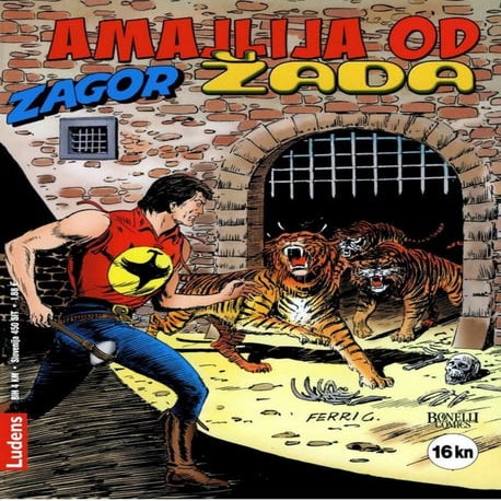 Zagor Ludens  129 - Amajlija od žada