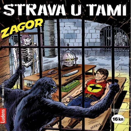 Zagor Ludens  133 - Strava u tami