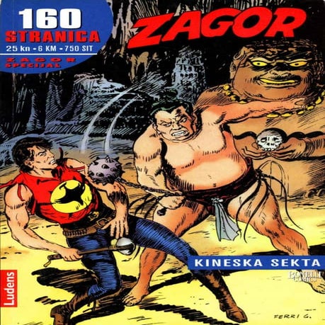 Zagor LUDSP 3 Zagor Kineska sekta | PDF
