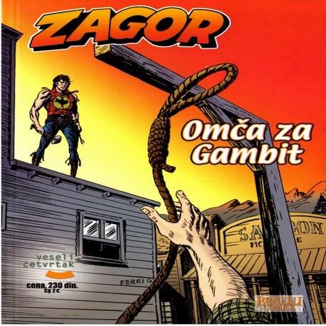 Zagor vec 60 omca za gambit
