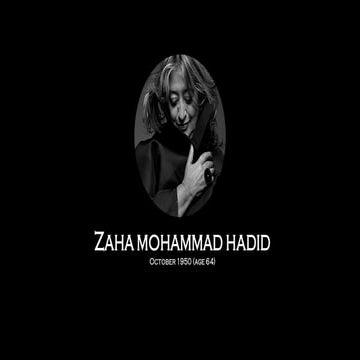 Zaha hadid