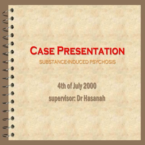 Psychiatry Case Presentation (Depression).pptx