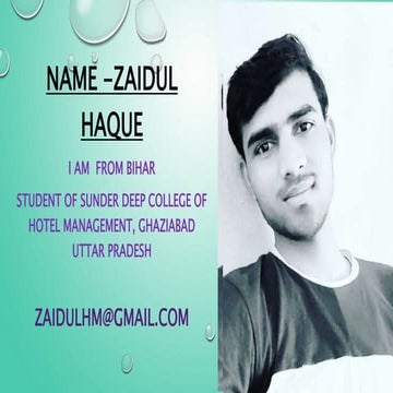 Zaidul haque