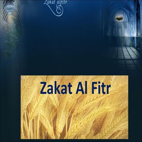 Zakat al Fitr