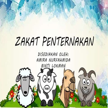Zakat penternakan dalam islam