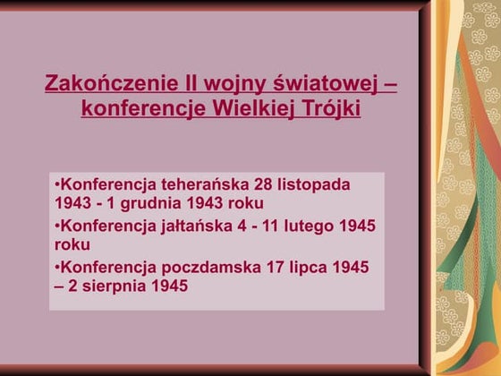 II wojna światowa | PPT