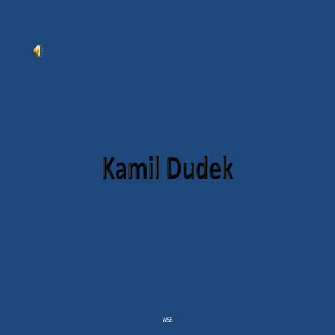 Zaliczenie TI Kamil dudek