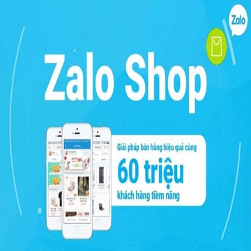 Zalo Shop and Zalo Ads