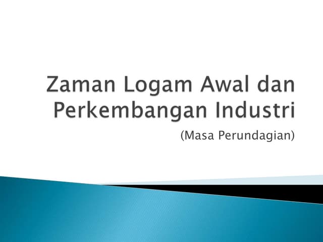 Pengumpulan Makanan Zaman Logam - paklut