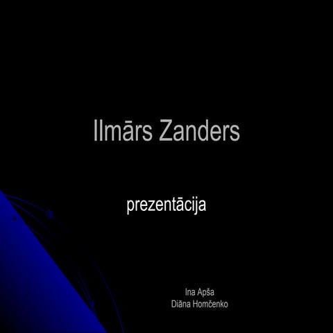Bijušais skolotājs Ilmārs Zanders