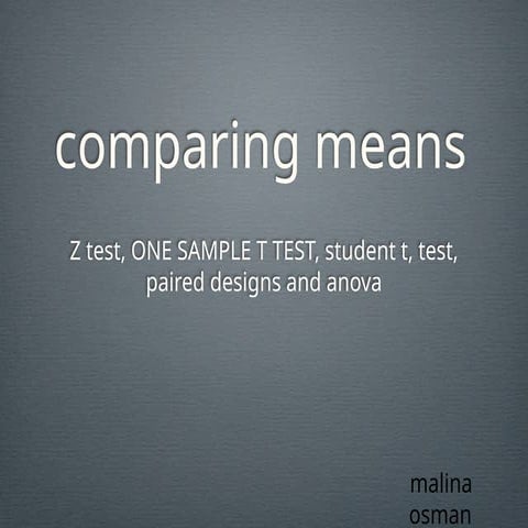 z and t test based on objectives of.pptx