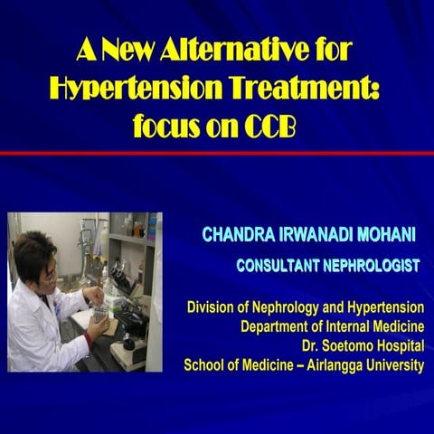 Zanidip - A new alternative for hypertension treatment.ppt