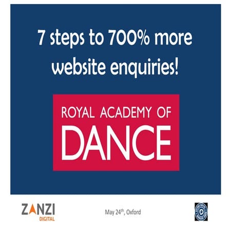 7 steps to 700% more website enquiries