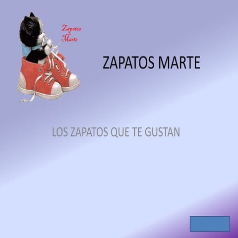Zapatos marte