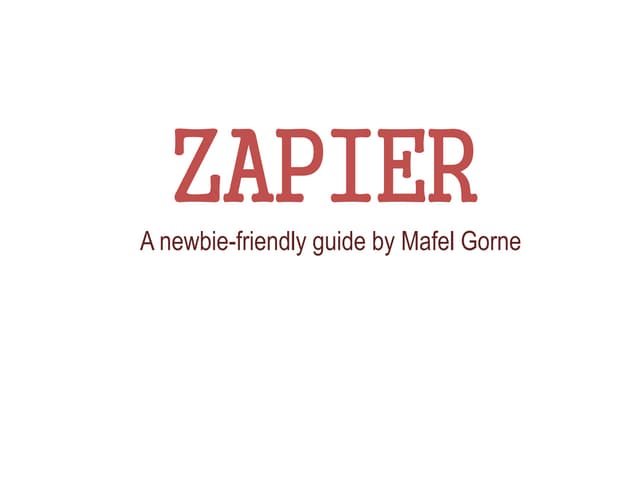 Zapier: A Big thing for your Business