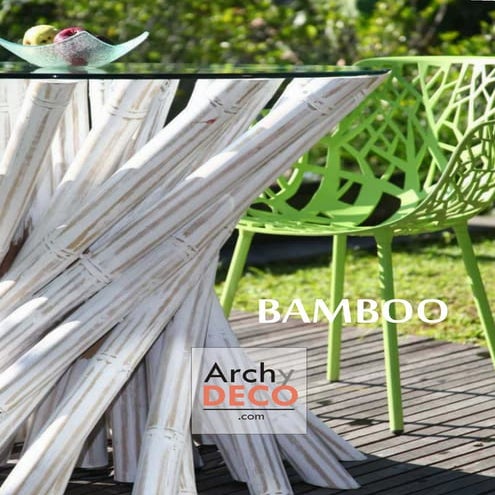 catalogo, archydeco, bambú decoracion, rafael vicente arche