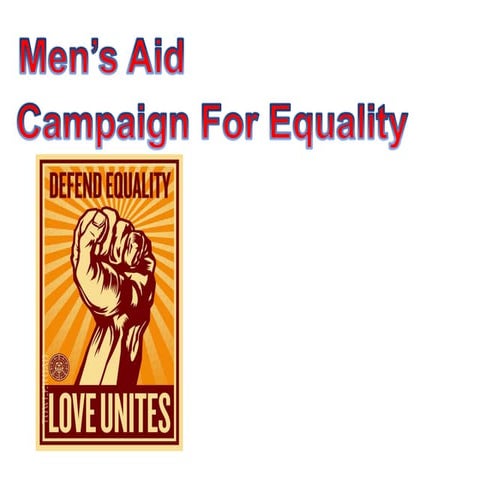 Men's Aid Campaign Presentation 