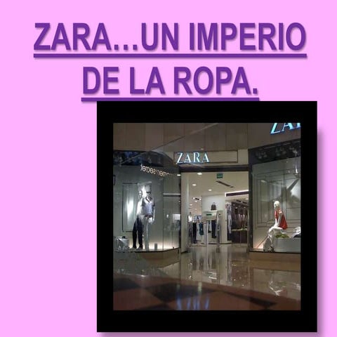 Zara , Un Imperio De La Ropa (Elena Y Ana Pino)