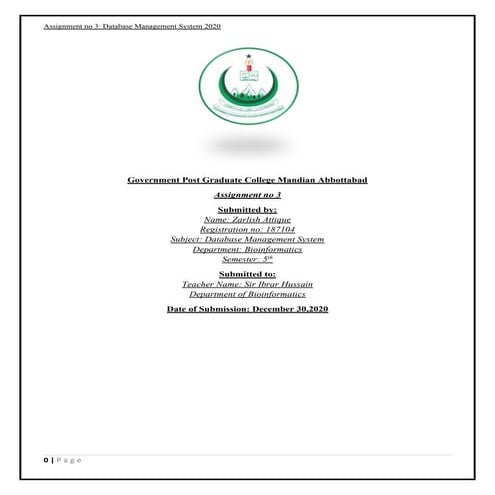 DBMS Helping material