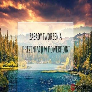 Zasady ładnej prezentacji Cognity