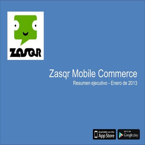 Presentación Zasqr - enero 2013