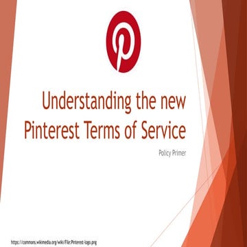 Pinterest Policy Primer