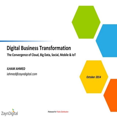 Digital Business Transformation for Energy & Utility company