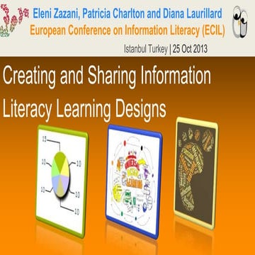 Creating and Sharing Information Literacy Learning Designs