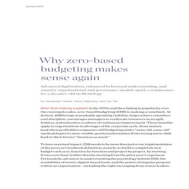 Zbb making sense again in 2018