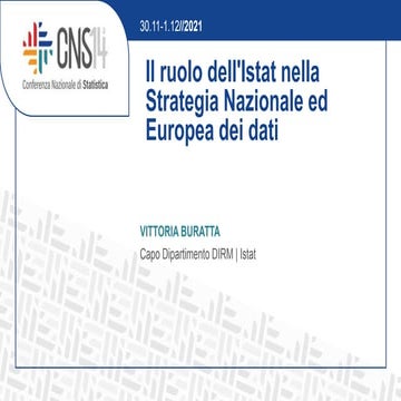 14a Conferenza Nazionale di Statistica