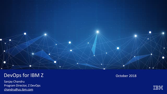 Dev ops for z 