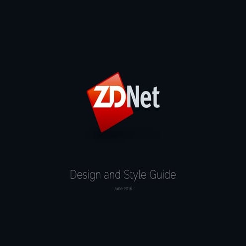 ZDNet Style Guide