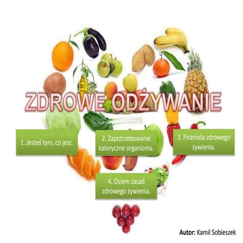 Zdrowe odżywanie - jesteś tym co jesz