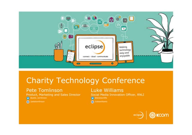 Charity Technology Conference 2015 - keynote