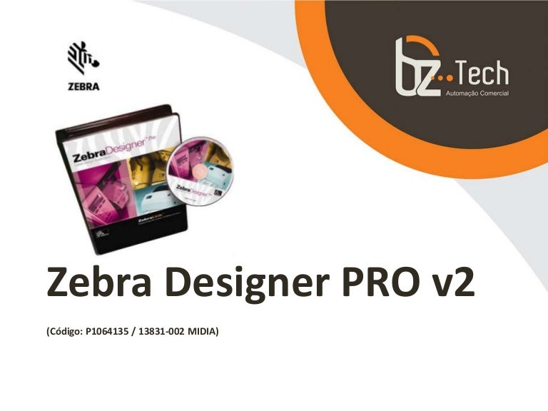 Zebra Designer Pro - Software Impressora de Etiquetas Zebra