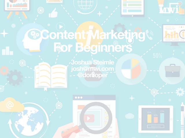 Content Marketing For Beginners