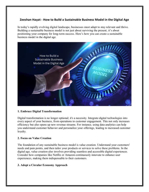 Digital Transformation in the Food & Beverage Industry | PDF